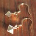 Tiny Box Earrings