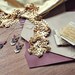 Autumn Triple Chevron Necklace