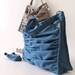 Diaper Bag / Euphoria in Teal / Outside Pockets / Pleated Bag / Shoulder Bag / Travel Bag / Large / Cross Your Body / Choose your Color