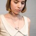 silver sterling FOX necklace FREE SHIPPING