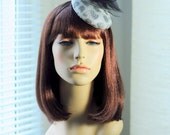 Leopard Print Cocktail Hat Mini Hat Fascinator Dainty Miss