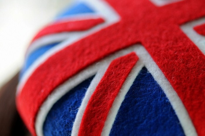 Union Jack Cocktail Hat Fascinator Flag UK GB