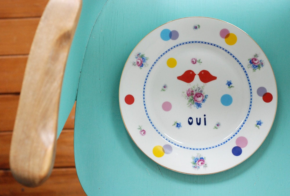 Oui plate ready to ship