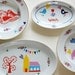 Little village church large serving platter