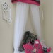 Personalized Bed Crown Canopy Curtains SALE Zebra Upholstered Princess FREE