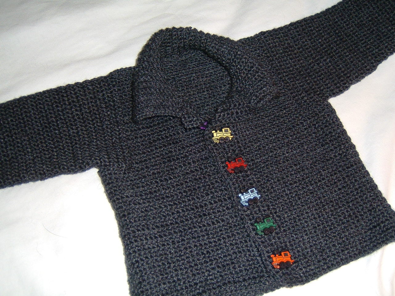 Infant Cardigan Crochet Pattern
