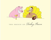 Turkey Bacon - funny birthday card by She's SO Creative (BD161)