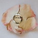 DISCOUNT -15 PERCENT Felted rose brooch from wool and silk in a handmade box