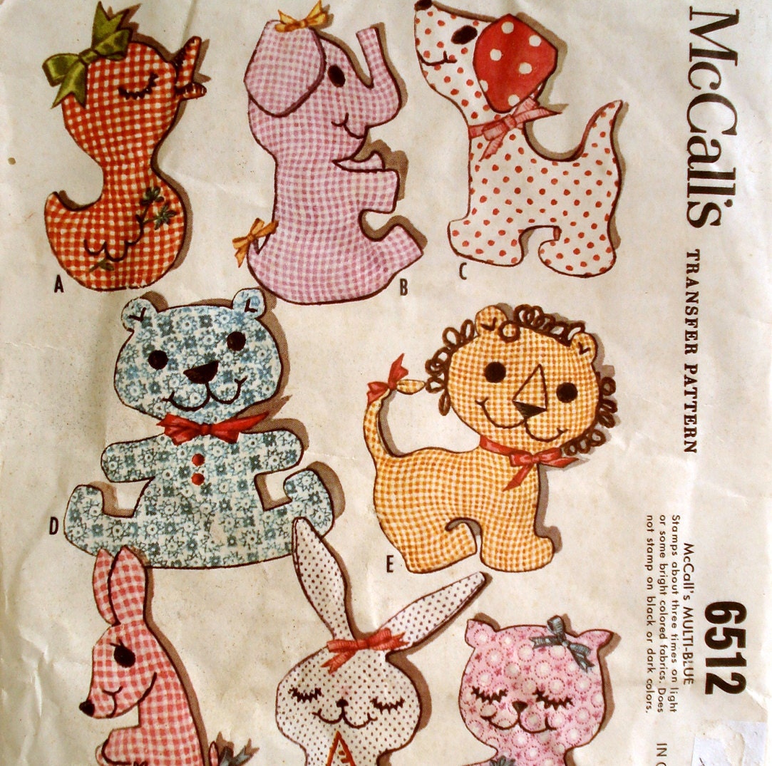 Vintage Toy Patterns