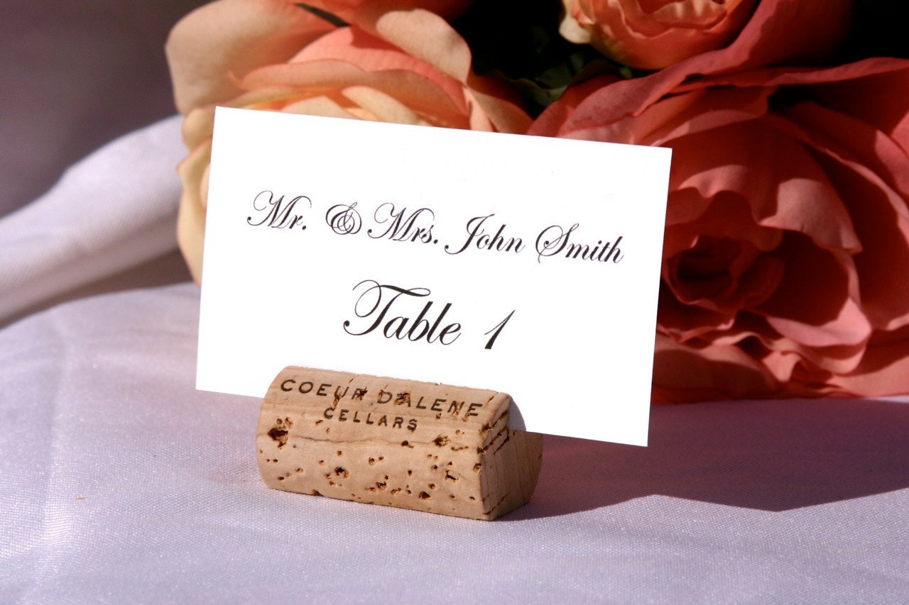 White Linen Printed Place Cards-Set of 114