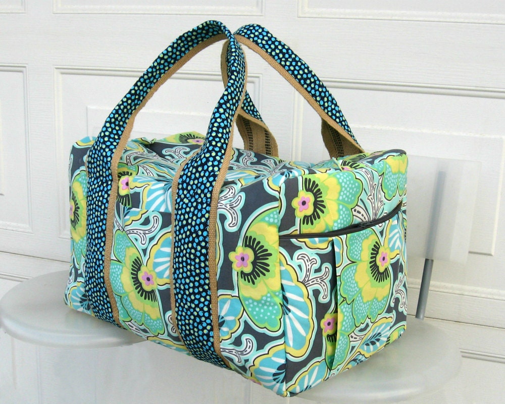 New Release Weekender Duffel Bag in Blues and Grey