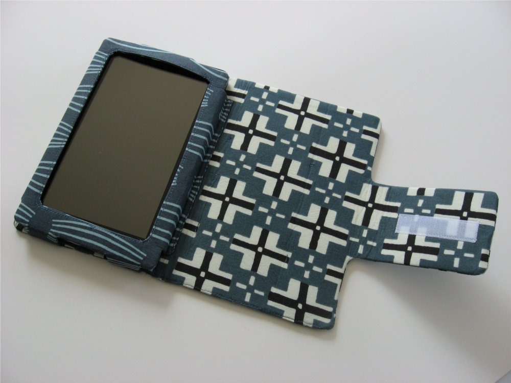 Kindle Fire Cover Stand Handsome new fabric Ready to ship