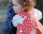 Red Lotus Reversible Pinafore