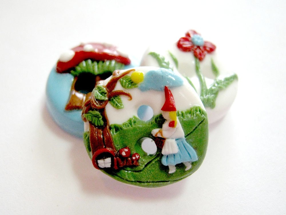Gnome GIRL (set of 3)