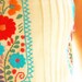Maria Folk Nature Lover embroidered Maxi ruffled party dress birds and flowers