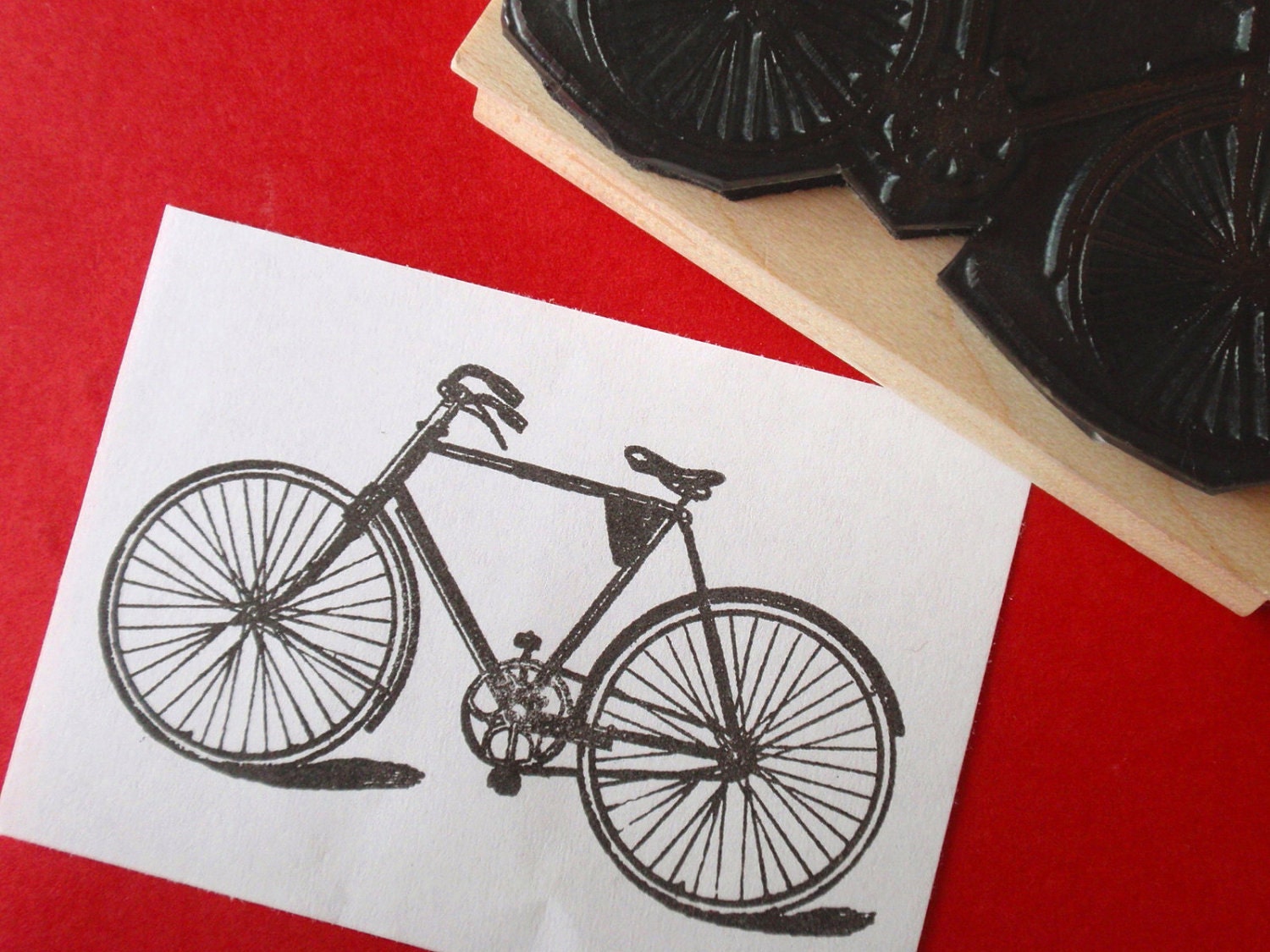 bicycle stamp