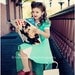 1940s 1950s Child Size Dress Made to Size
