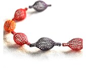 Lavneder  pods necklace