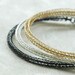 Bangle bracelets , gold bangle bracelet, silver bangle bracelet , oxidized silver bangle bracelet , stackable bangles