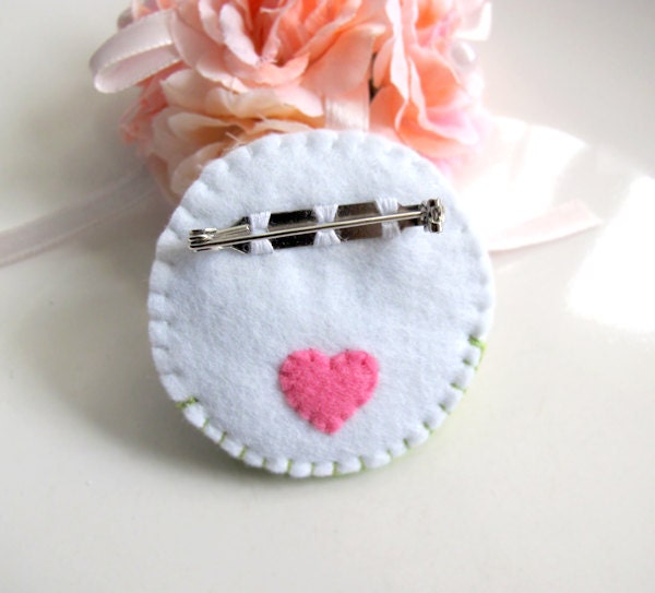 My Little Cute Colorful Neighbour Houses Brooch Pin 2