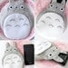 Totoro My Neighbour Big Cute Grey iPhone4/5 Camera Felt Case button closure Samsung S2