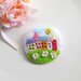 My Little Cute Colorful Neighbour Houses Brooch Pin 2