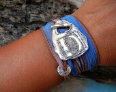 Bridesmaid Jewelry, Bridesmaids Monogram Bracelets, A B C D E F G H I J K L M N O P Q R S T U V W X Y Z, Custom Bridal Party Wedding Jewelry