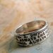Always Definition, Commitment Ring in Recycled Fine Silver, Eco Friendly Gift for Her or Him, Custom Sizes 4 5 6 7 8 9 10 11 12 13 14 15