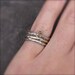 Chocolate Diamond Twig Solitaire in Recycled 14k Yellow or White Gold