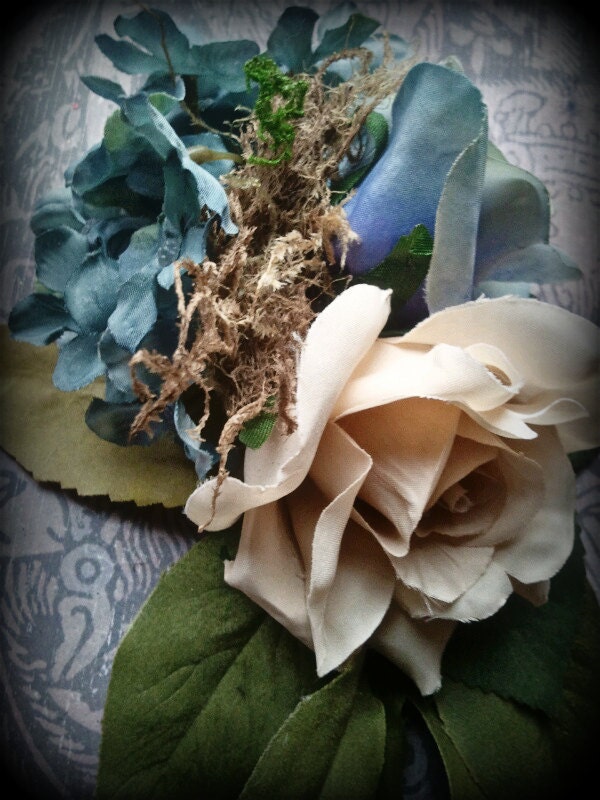 Ice Fairies Hair Clip - Faerie Tale Tribal Fusion