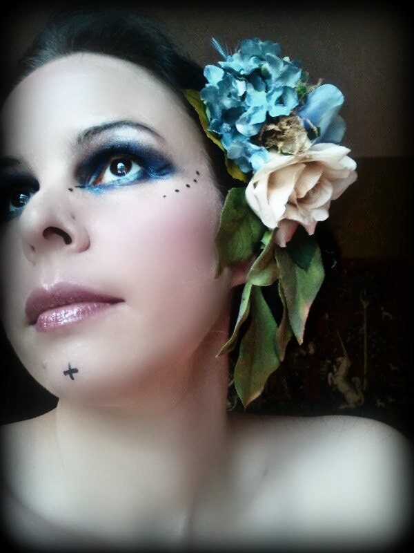 Ice Fairies Hair Clip - Faerie Tale Tribal Fusion
