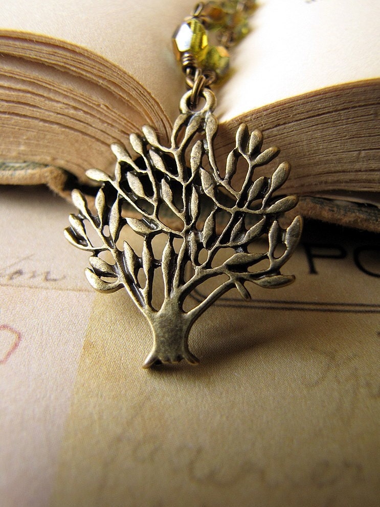 Nature's Peace - Brass Necklace
