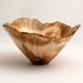 Natural Edge Birdseye Maple Burl Bowl