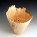 Natural Edge Maple Burl Wood Turned Bowl