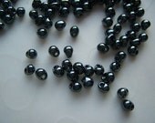 10 grams of Japanese Fringe Beads - Gunmetal Silver Color