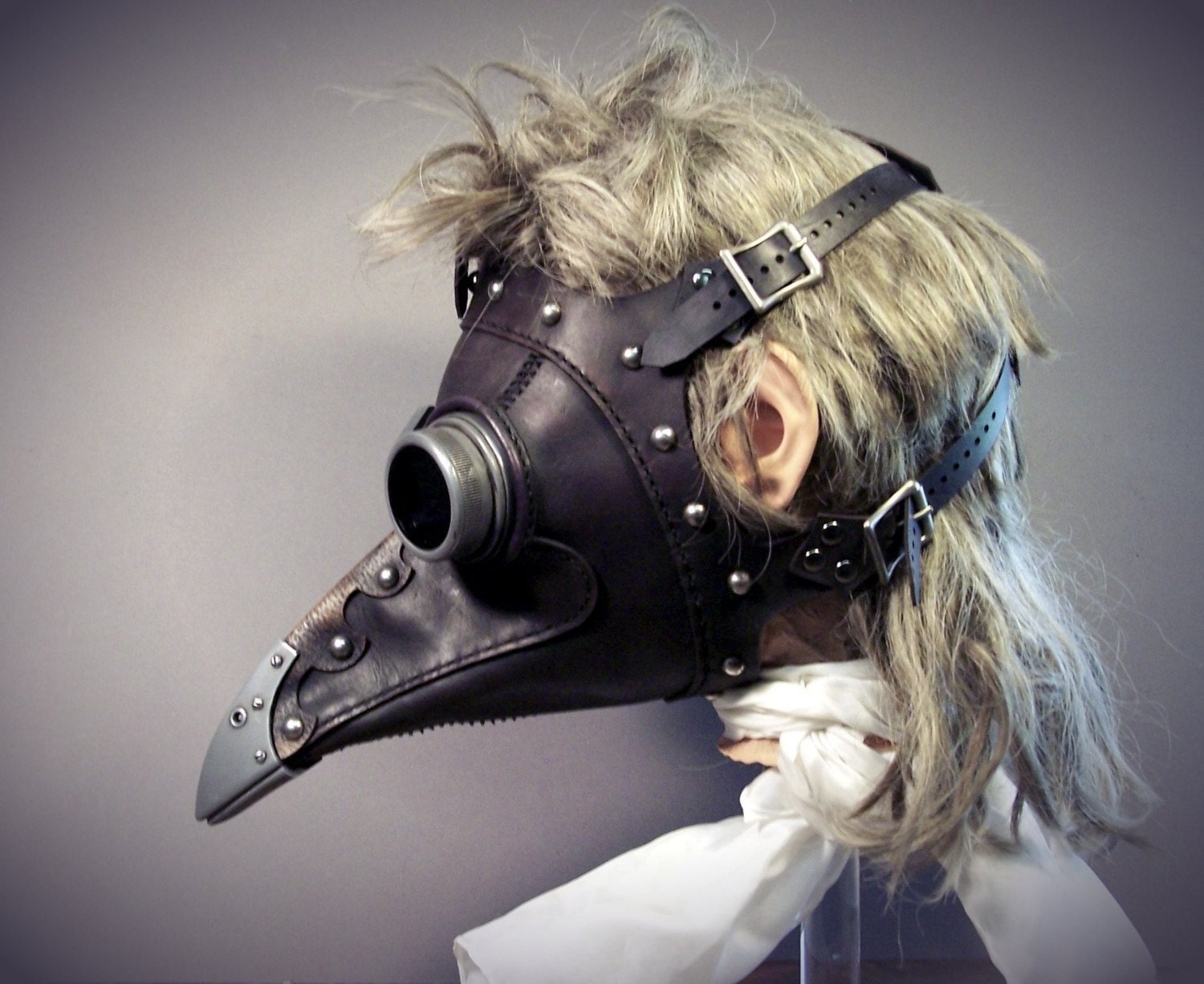 Steampunk Plague Doctor Mask "Dr. Beulenpest"