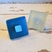 Cabinet Knob Beach Decor Glass Geometric Pull
