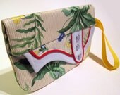 Ranch Hand Clutch - Blue Floral
