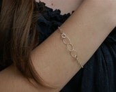 Dainty Silver Bracelet, Sterling Silver Chain Bracelet, Thin Chain Bracelet, Simple Dainty Jewelry