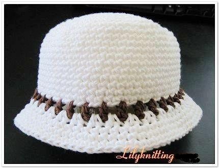 Super Easy PATTERN in PDF -- Crocheted baby cloche beanie/hat (Cloche 3) -- 12 - 24 months and 2T - 4T