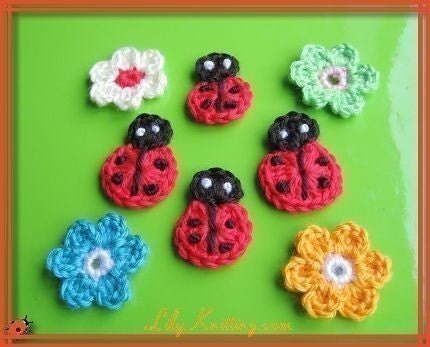 LADY BUG COASTER CROCHET PATTERN - Crochet — Learn How to Crochet