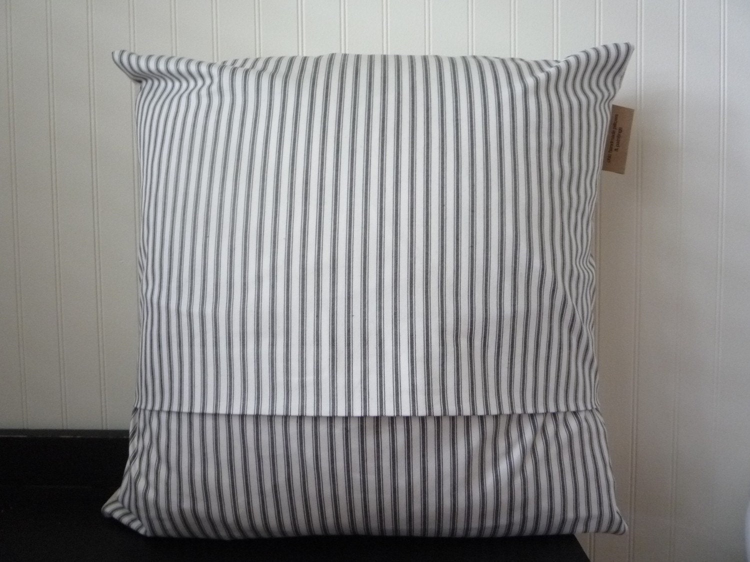 Inspirational Industrial Chic BEAUTY OF SIMPLICITY Modern Throw Pillow Cover- Made to Order