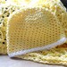 Crochet Baby Blanket - Baby Hat - Newborn - Yellow - Gift set for baby