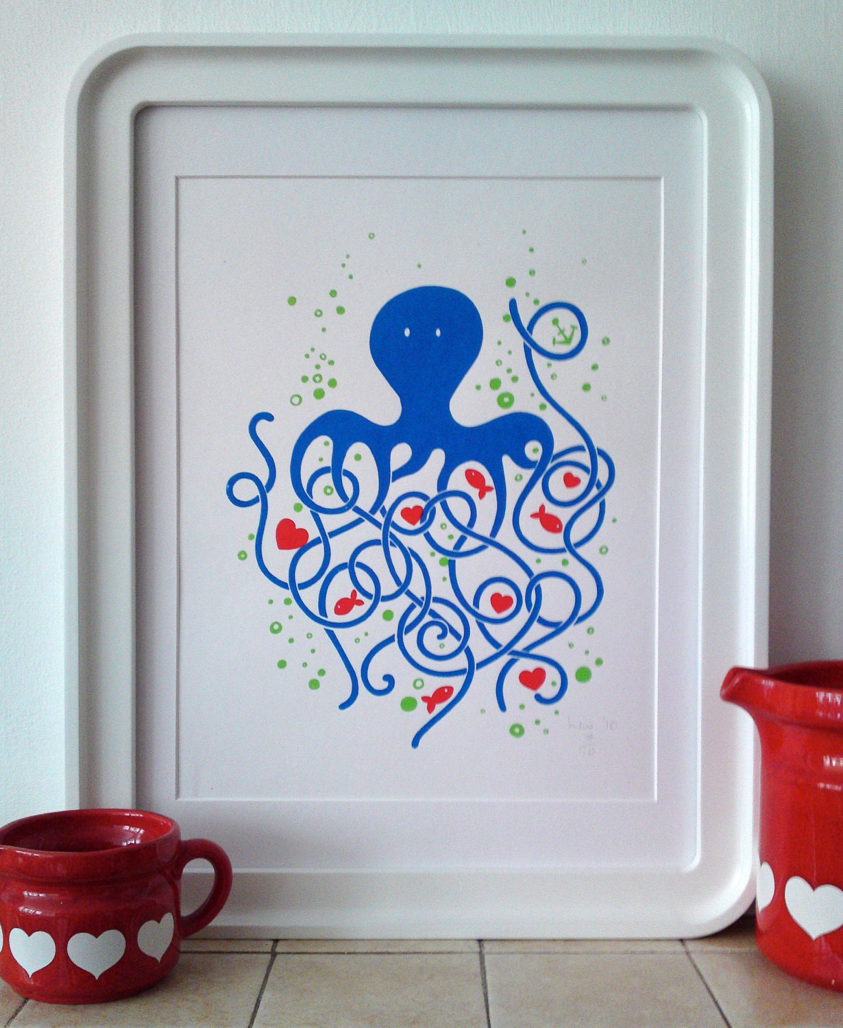 Octopus Screen Print - Limited Edition
