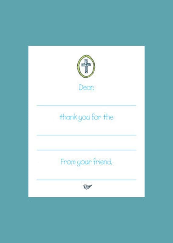 Buy e greeting cards for kids - First Holy Communion Note Cards - 10 kids fill in thank you cards