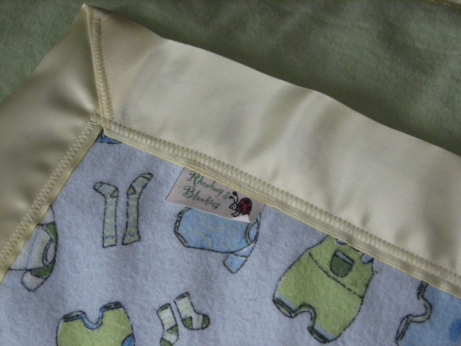 On Sale - oversized flannel baby blanket - baby boy