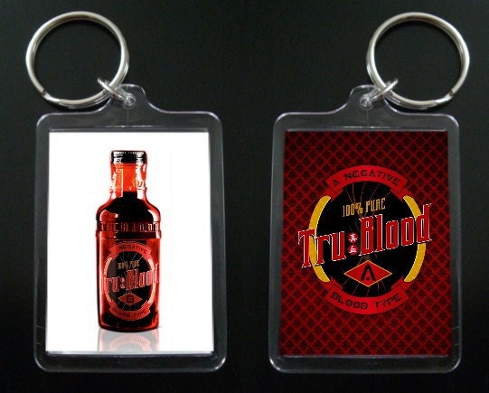 TRUE BLOOD keychain keyring Sookie Stackhouse 2