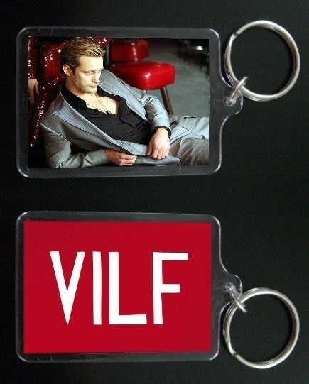 TRUE BLOOD keychain / keyring ERIC NORTHMAN Alexander Skarsgard