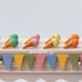 Ice Cream Earrings - Food Jewelry - Pastel in Blue, Mint Green, Pale Pink, Yellow, Orange and Fuchsia - IceCream Collection
