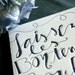 Let the Good Times Roll - navy letterpress card
